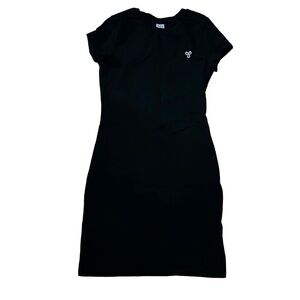 Aritizia TNA Hayeswater T-Shirt Dress in Black